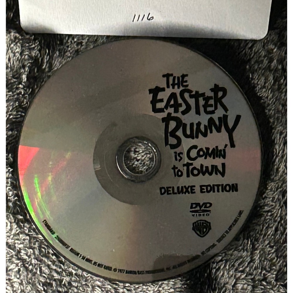 The Easter Bunny Is Comin To Town Deluxe Edition DVD Holiday Movie Disc Only - Picture 3 of 3